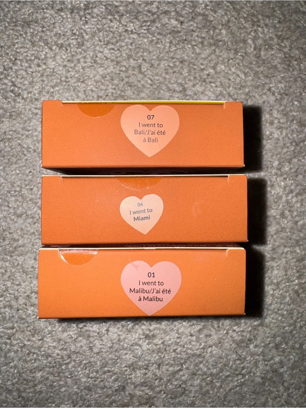 Kim Chi Chic thailor bronzer set with 3 shades